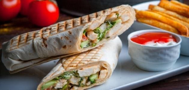 طريقة عمل الشاورما في المنزل