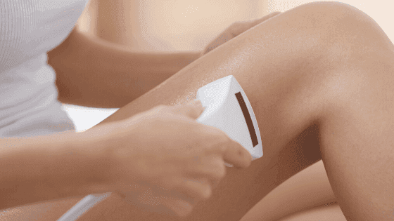 اضرار جهاز إزالة الشعر بالليزر المنزلي